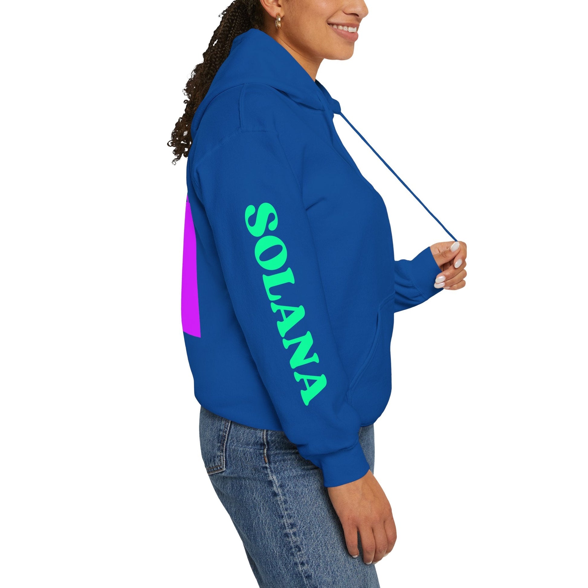 Solana (SOL) Freedom Hoodie Unisex Heavy Blend™ Hooded Sweatshirt by cypherpunkgear – cypherpunkgear.com | Cypherpunk Merch