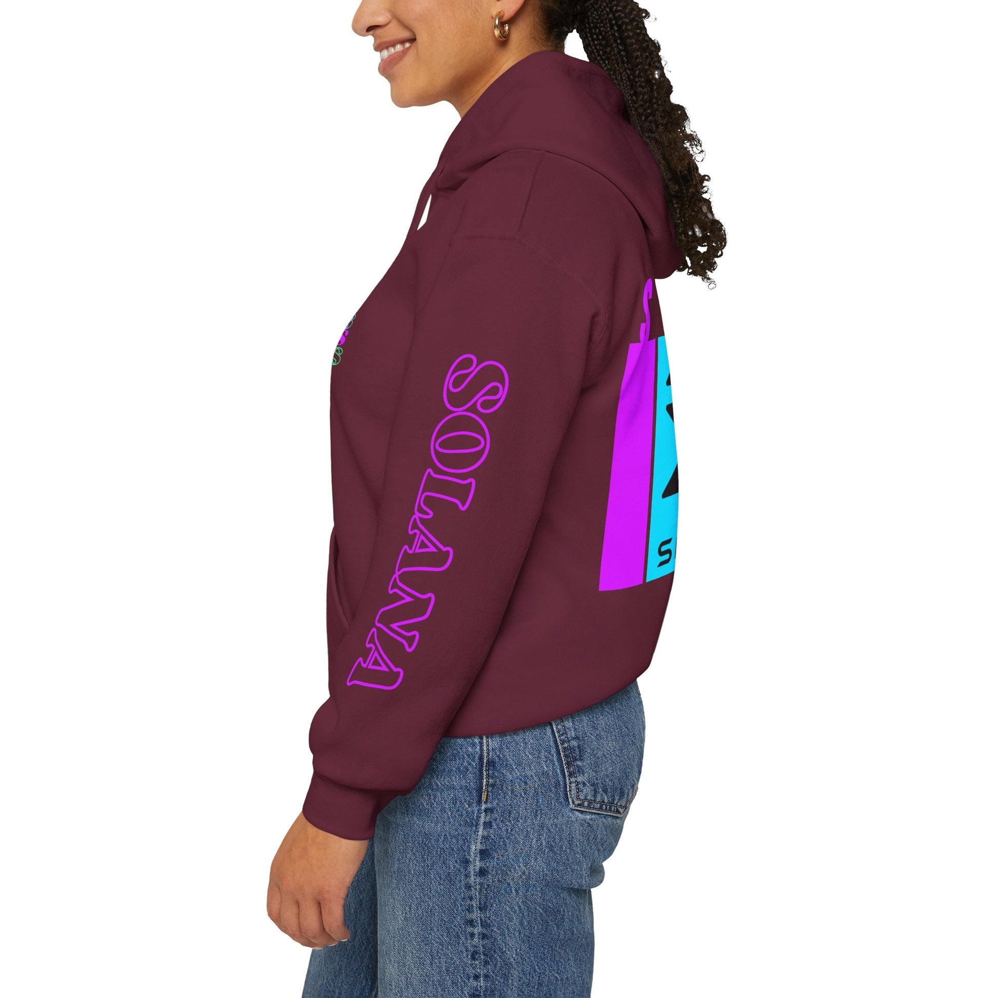Solana (SOL) Freedom Hoodie Unisex Heavy Blend™ Hooded Sweatshirt by cypherpunkgear – cypherpunkgear.com | Cypherpunk Merch