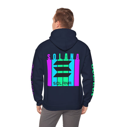 Solana (SOL) Freedom Hoodie Unisex Heavy Blend™ Hooded Sweatshirt by cypherpunkgear – cypherpunkgear.com | Cypherpunk Merch
