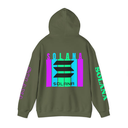 Solana (SOL) Freedom Hoodie Unisex Heavy Blend™ Hooded Sweatshirt by cypherpunkgear – cypherpunkgear.com | Cypherpunk Merch