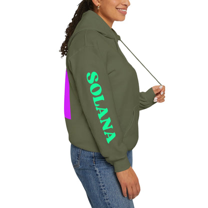 Solana (SOL) Freedom Hoodie Unisex Heavy Blend™ Hooded Sweatshirt by cypherpunkgear – cypherpunkgear.com | Cypherpunk Merch