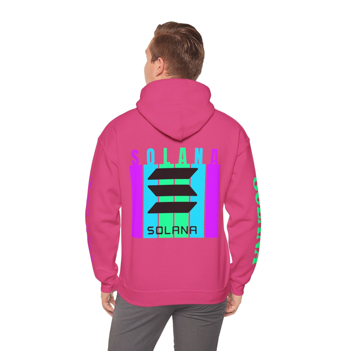 Solana (SOL) Freedom Hoodie Unisex Heavy Blend™ Hooded Sweatshirt by cypherpunkgear – cypherpunkgear.com | Cypherpunk Merch
