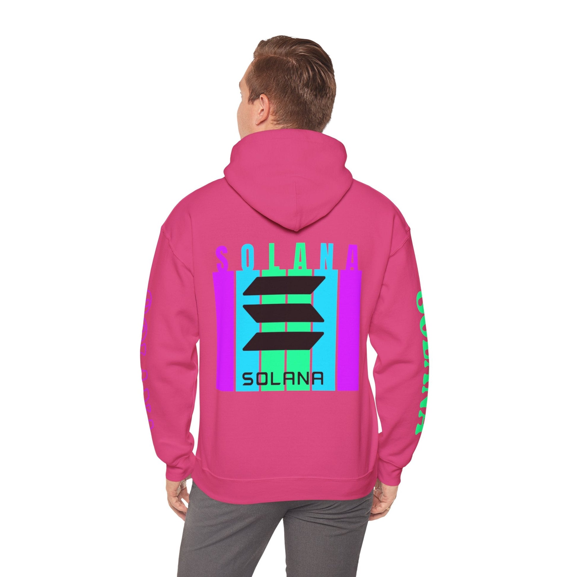 Solana (SOL) Freedom Hoodie Unisex Heavy Blend™ Hooded Sweatshirt by cypherpunkgear – cypherpunkgear.com | Cypherpunk Merch