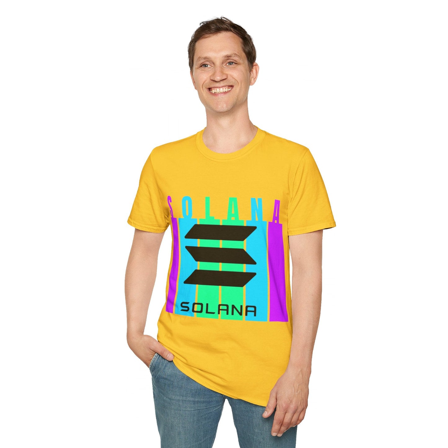 Solana (SOL) Freedom LTcolors Unisex T-Shirt by cypherpunkgear – cypherpunkgear.com | Cypherpunk Merch