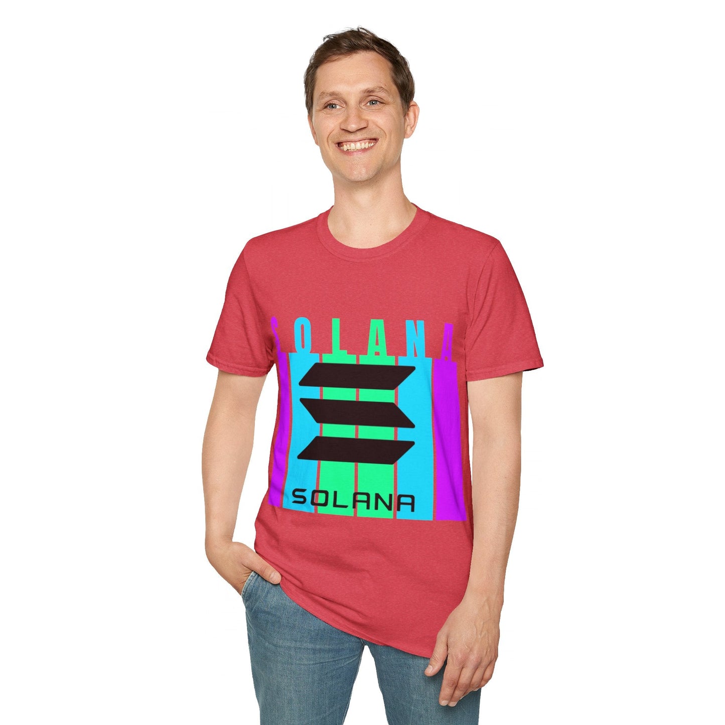 Solana (SOL) Freedom LTcolors Unisex T-Shirt by cypherpunkgear – cypherpunkgear.com | Cypherpunk Merch