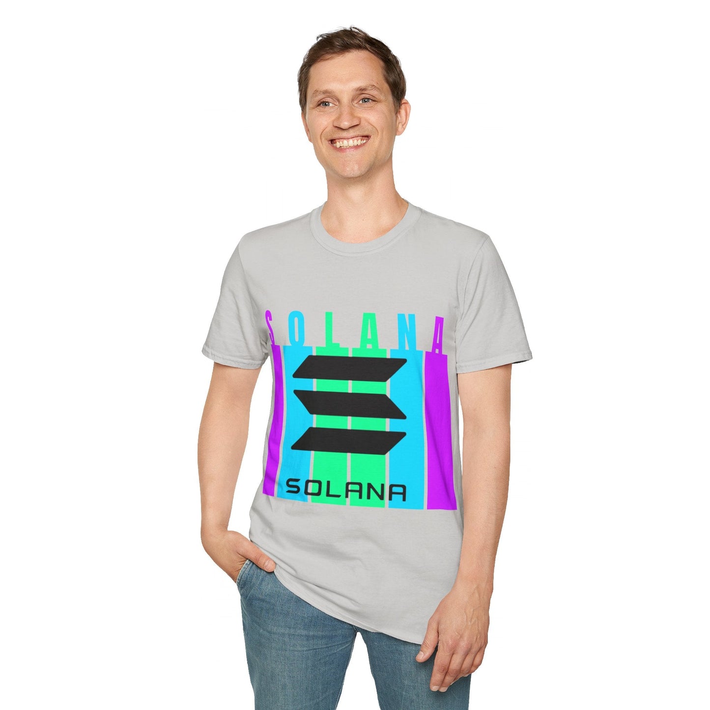 Solana (SOL) Freedom LTcolors Unisex T-Shirt by cypherpunkgear – cypherpunkgear.com | Cypherpunk Merch
