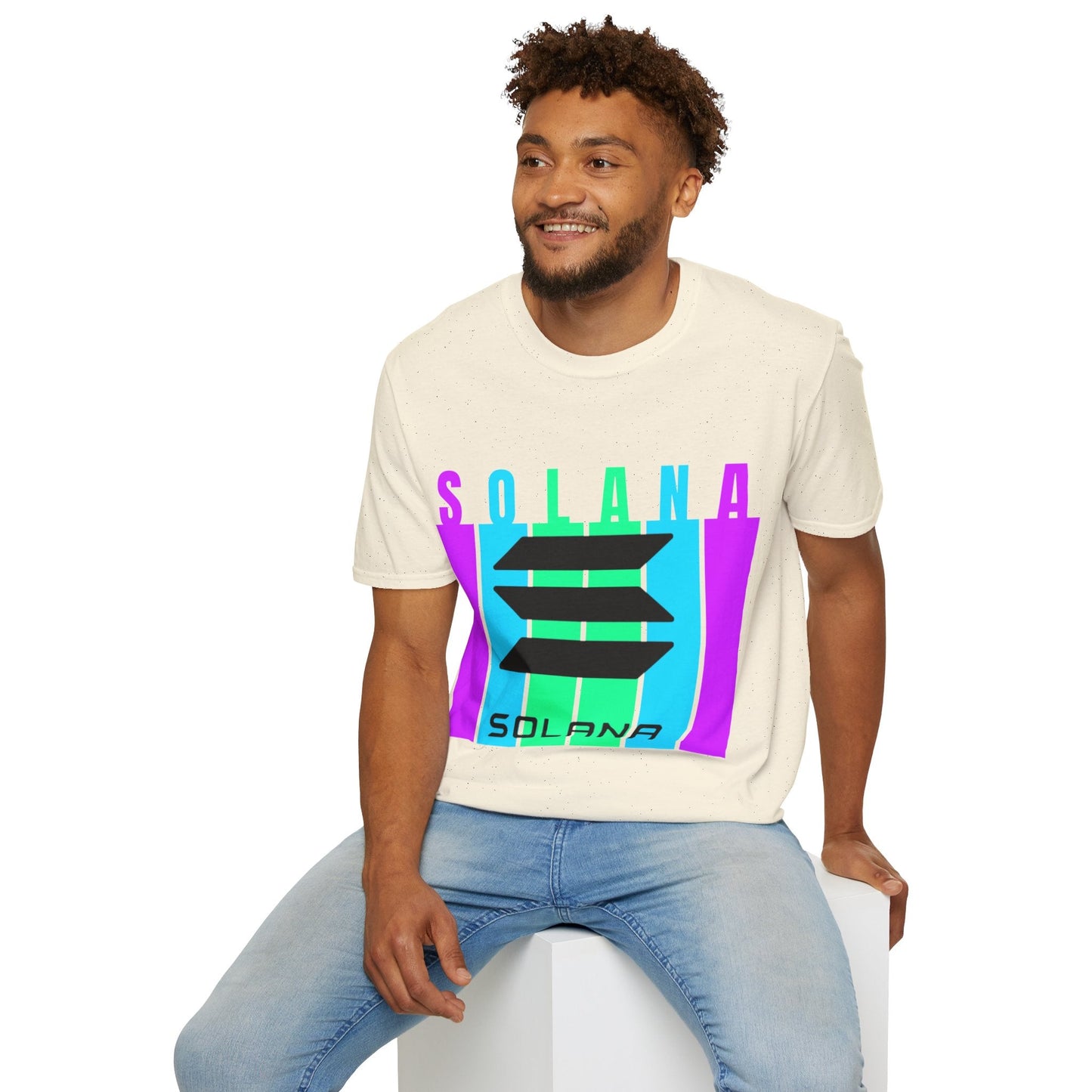 Solana (SOL) Freedom LTcolors Unisex T-Shirt by cypherpunkgear – cypherpunkgear.com | Cypherpunk Merch