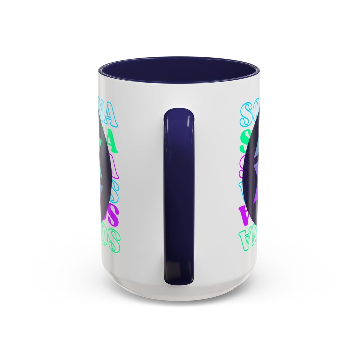 Solana Solana Solana (SOL) Accent Mug by cypherpunkgear – cypherpunkgear.com | Cypherpunk Merch