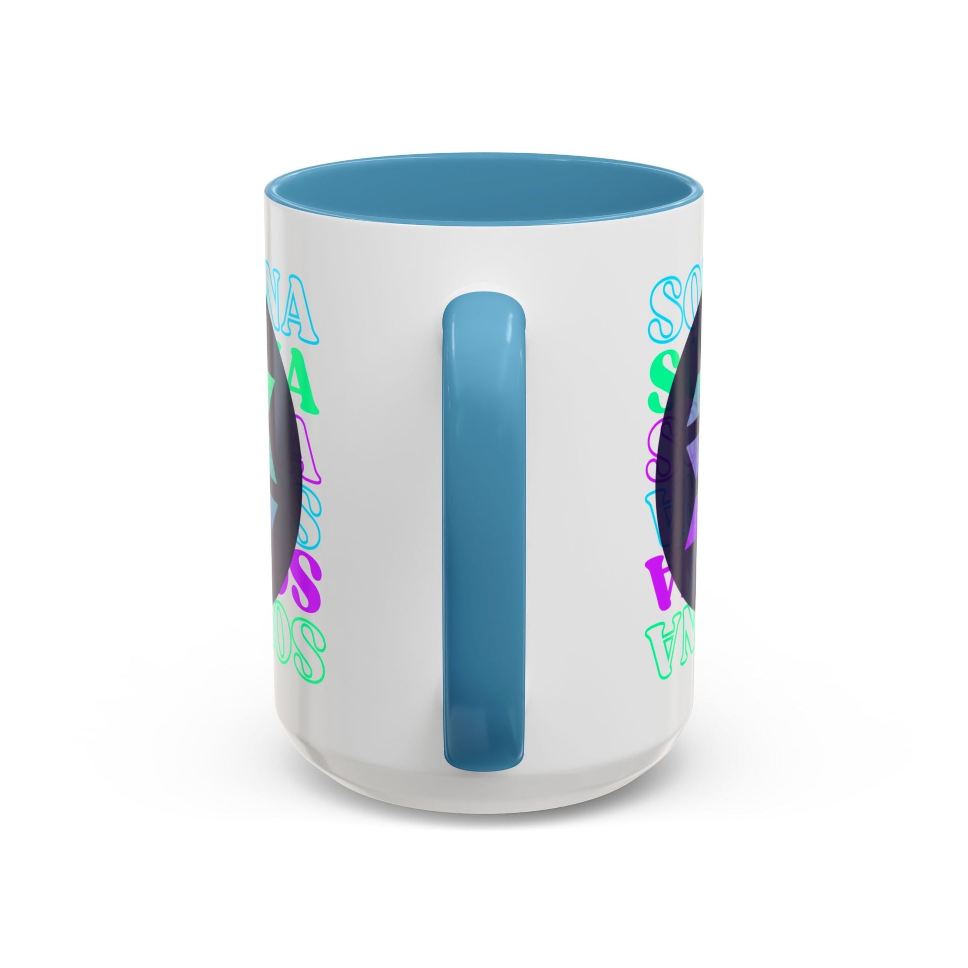Solana Solana Solana (SOL) Accent Mug by cypherpunkgear – cypherpunkgear.com | Cypherpunk Merch
