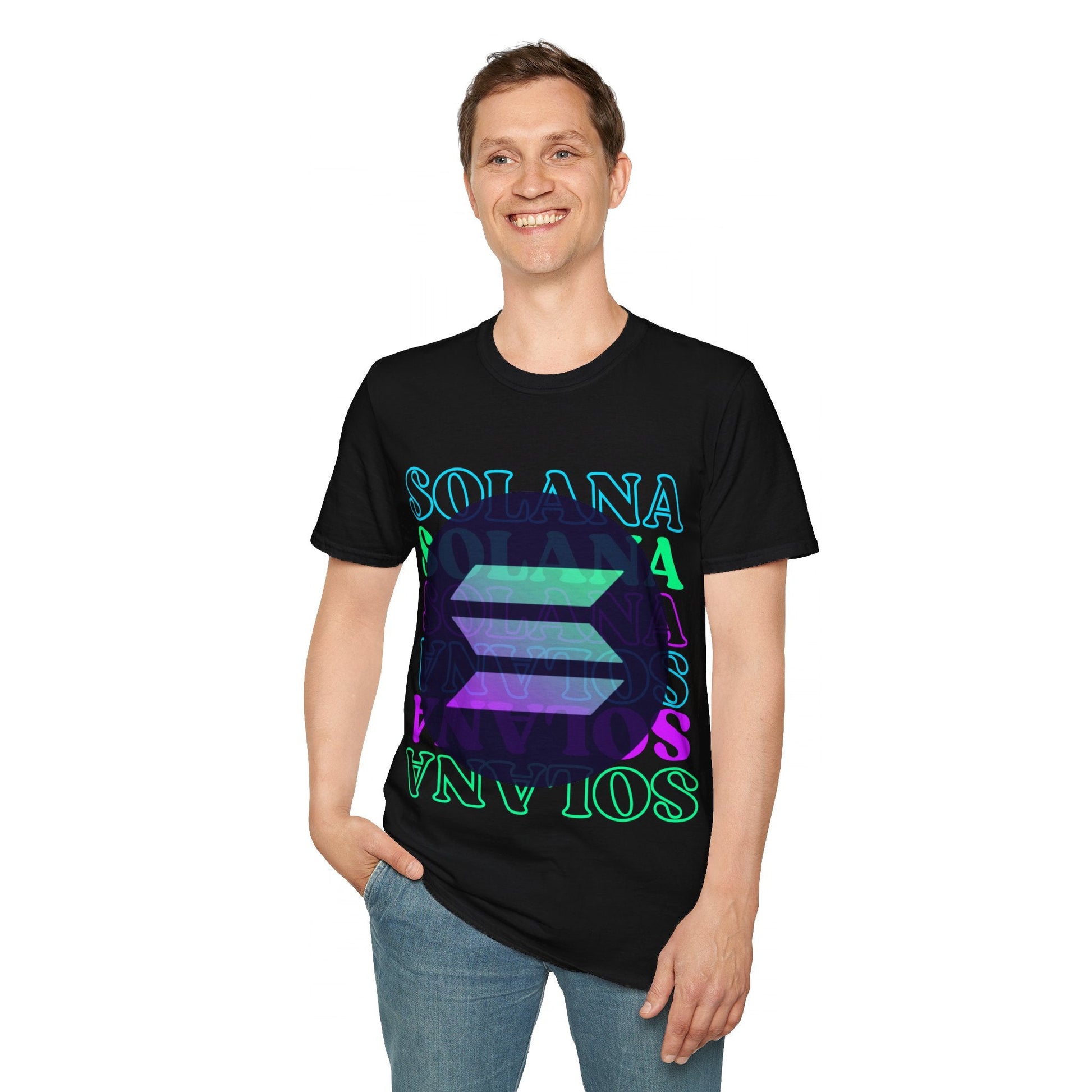 Solana Solana Solana (SOL) DKcolors Unisex T-Shirt by cypherpunkgear – cypherpunkgear.com | Cypherpunk Merch