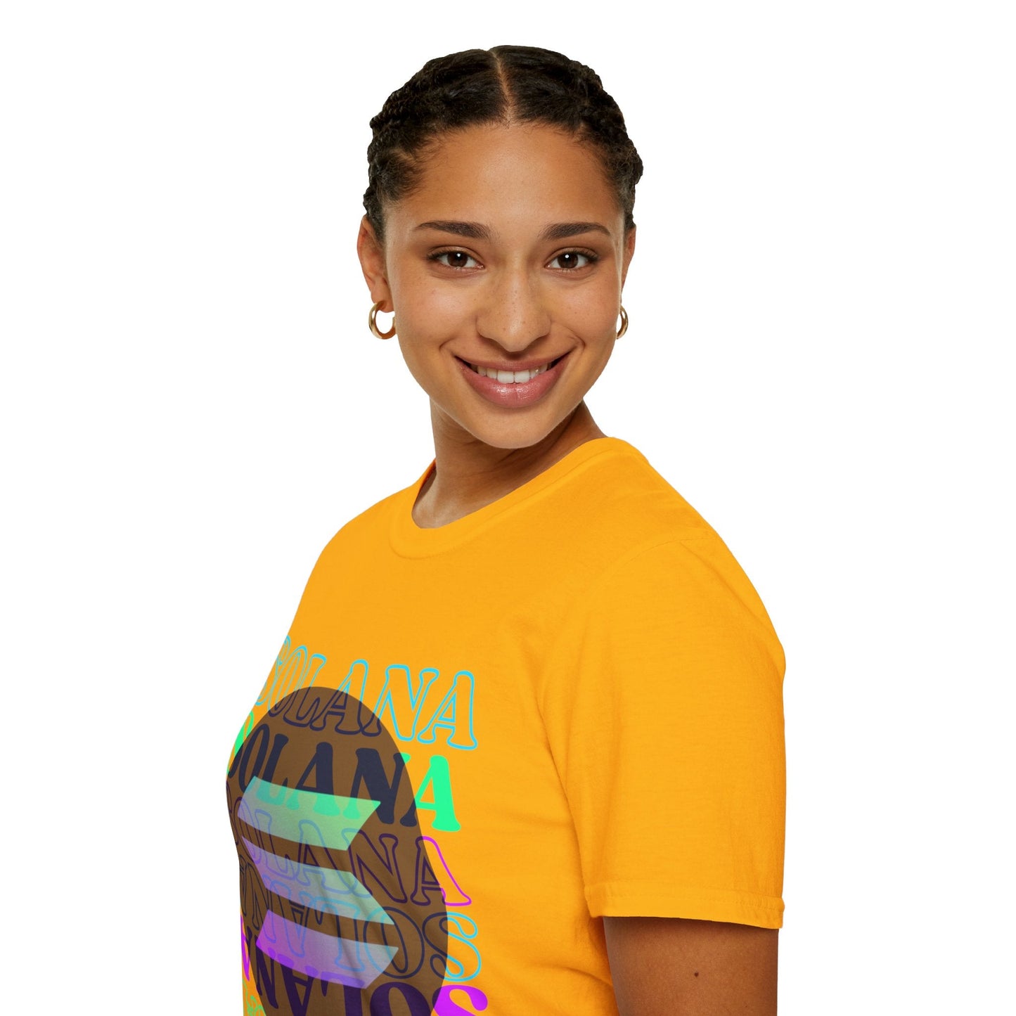 Solana Solana Solana (SOL) LTcolors Unisex T-Shirt by cypherpunkgear – cypherpunkgear.com | Cypherpunk Merch