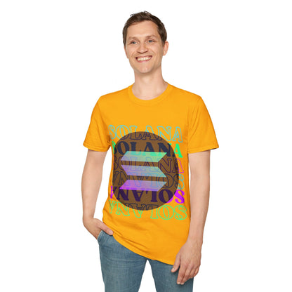 Solana Solana Solana (SOL) LTcolors Unisex T-Shirt by cypherpunkgear – cypherpunkgear.com | Cypherpunk Merch