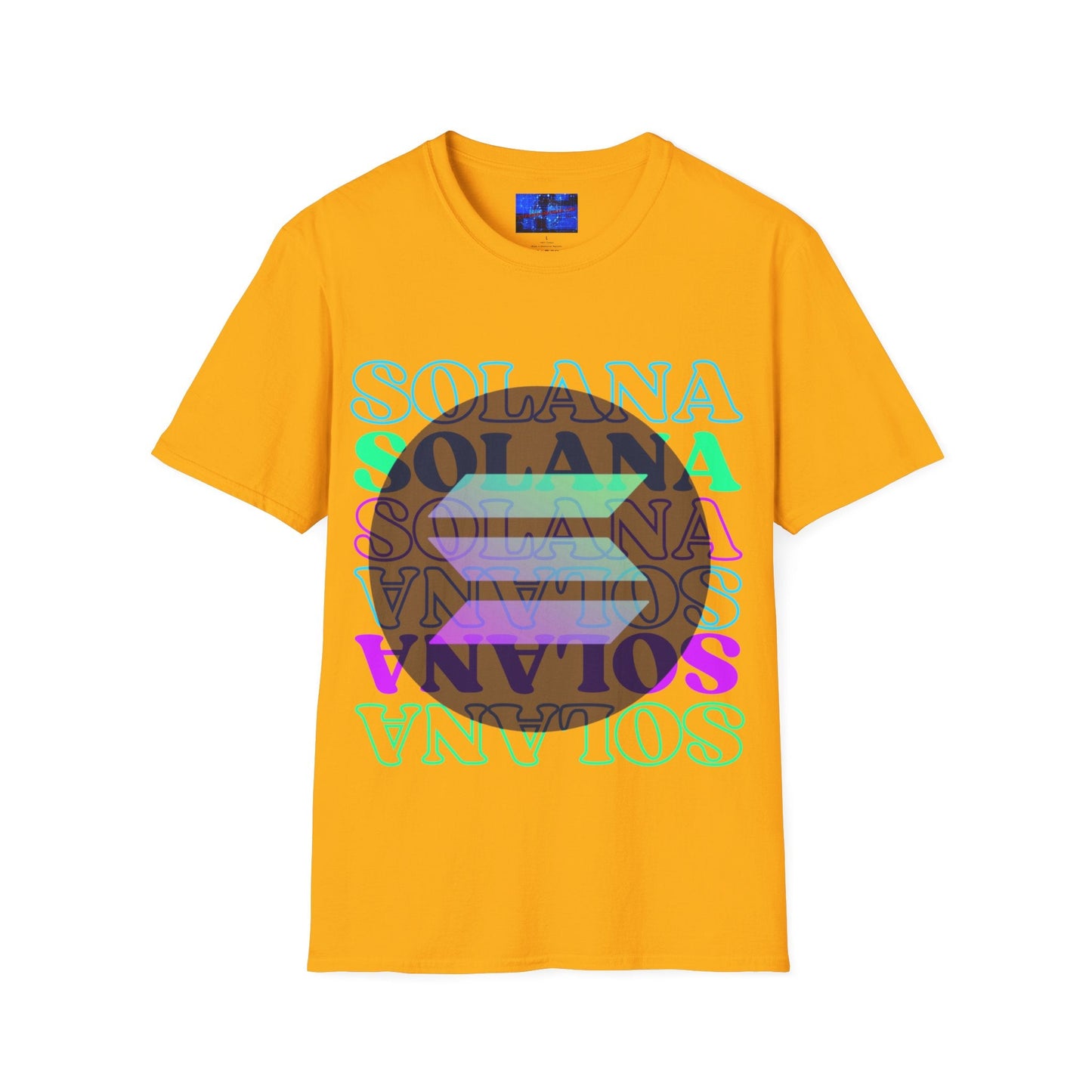 Solana Solana Solana (SOL) LTcolors Unisex T-Shirt by cypherpunkgear – cypherpunkgear.com | Cypherpunk Merch