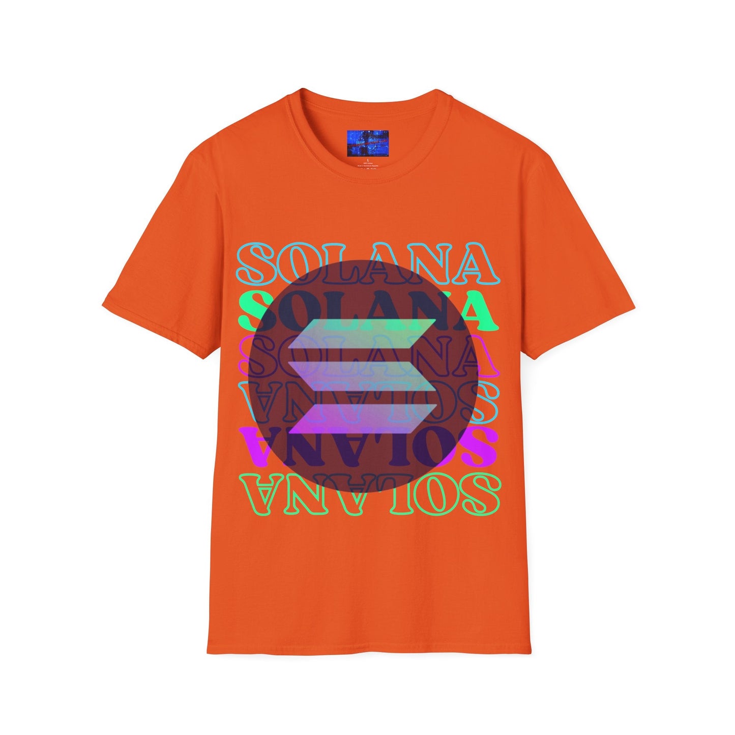 Solana Solana Solana (SOL) LTcolors Unisex T-Shirt by cypherpunkgear – cypherpunkgear.com | Cypherpunk Merch