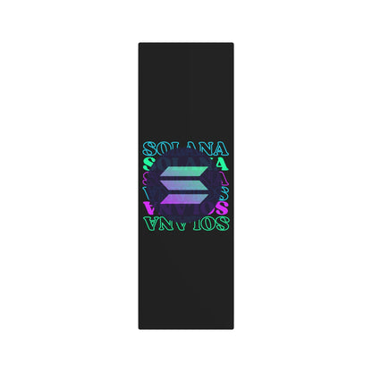 Solana Solana Solana (SOL) Metal Art Sign by cypherpunkgear – cypherpunkgear.com | Cypherpunk Merch
