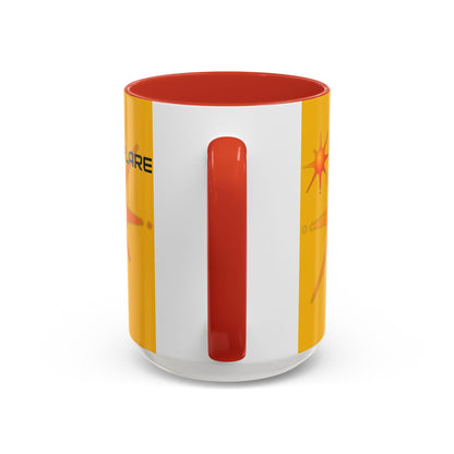 Solflare Accent Mug by cypherpunkgear – cypherpunkgear.com | Cypherpunk Merch