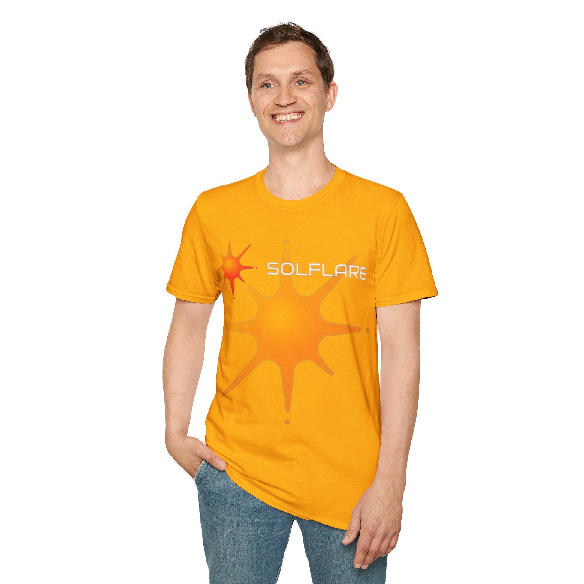 Solflare DKcolors Unisex T-Shirt by cypherpunkgear – cypherpunkgear.com | Cypherpunk Merch
