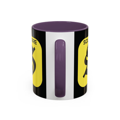 SolflareLogo Black Accent Mug by cypherpunkgear.com – cypherpunkgear.com | Cypherpunk Merch