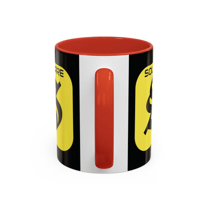 SolflareLogo Black Accent Mug by cypherpunkgear.com – cypherpunkgear.com | Cypherpunk Merch