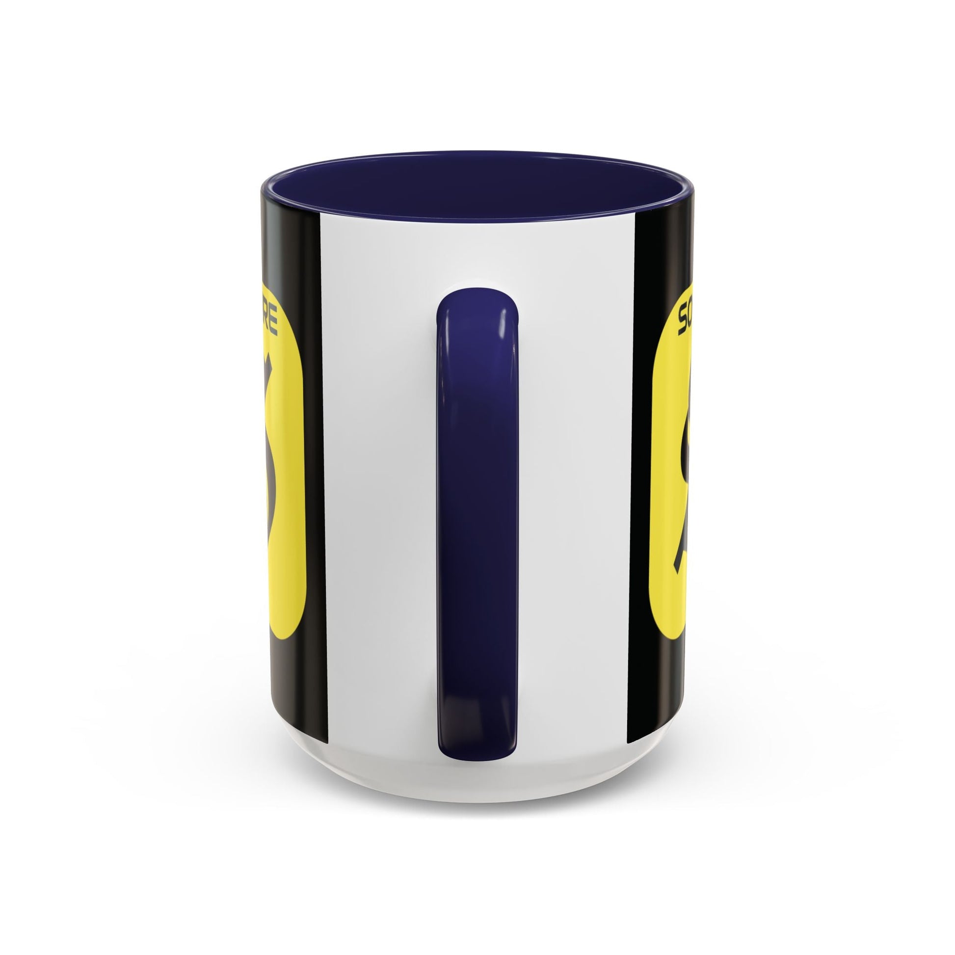 SolflareLogo Black Accent Mug by cypherpunkgear.com – cypherpunkgear.com | Cypherpunk Merch