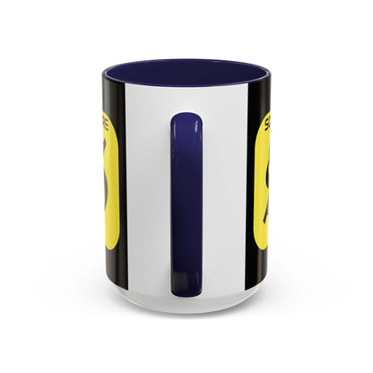 SolflareLogo Black Accent Mug by cypherpunkgear.com – cypherpunkgear.com | Cypherpunk Merch