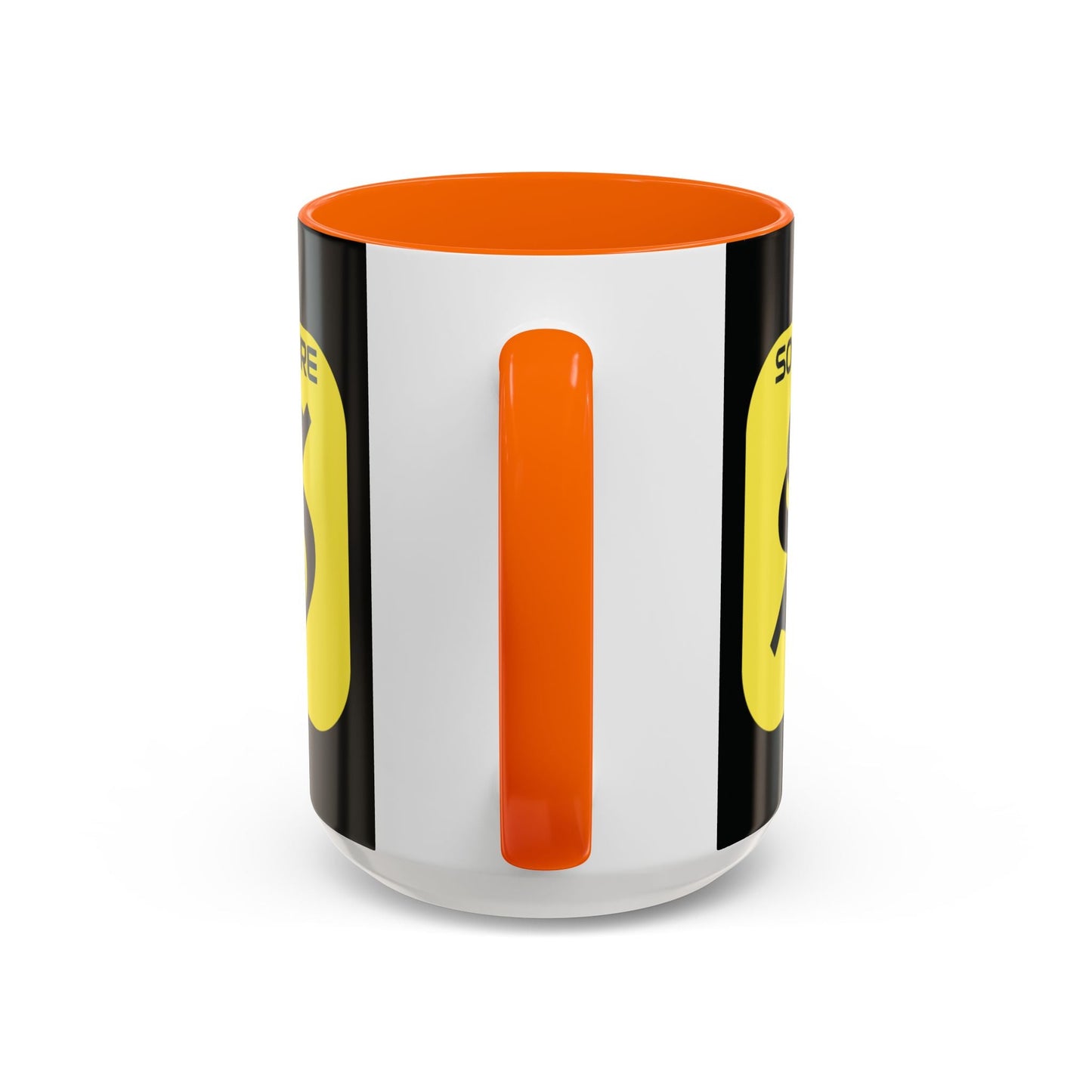 SolflareLogo Black Accent Mug by cypherpunkgear.com – cypherpunkgear.com | Cypherpunk Merch