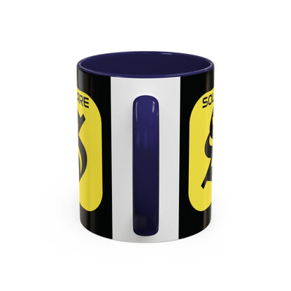 SolflareLogo Black Accent Mug by cypherpunkgear.com – cypherpunkgear.com | Cypherpunk Merch