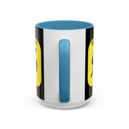 SolflareLogo Black Accent Mug by cypherpunkgear.com – cypherpunkgear.com | Cypherpunk Merch