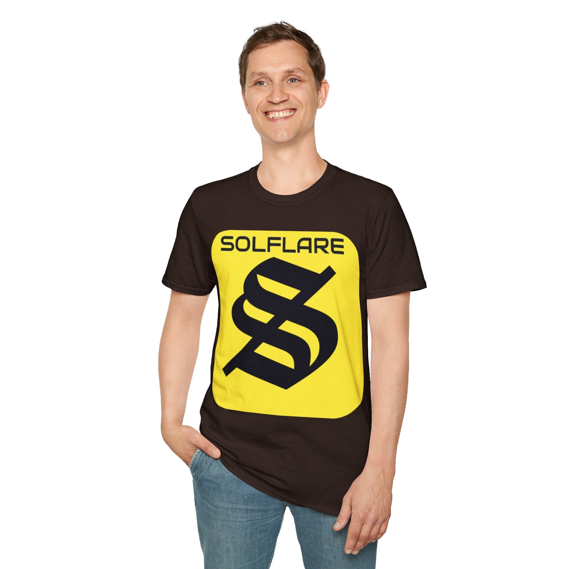 SolflareLogo DKcolors Unisex T-Shirt by cypherpunkgear.com – cypherpunkgear.com | Cypherpunk Merch