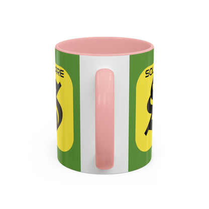 SolflareLogo Green Accent Mug by cypherpunkgear.com – cypherpunkgear.com | Cypherpunk Merch