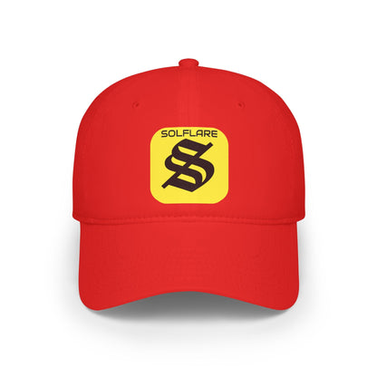 SolflareLogo Low Profile Baseball Cap by cypherpunkgear.com – cypherpunkgear.com | Cypherpunk Merch