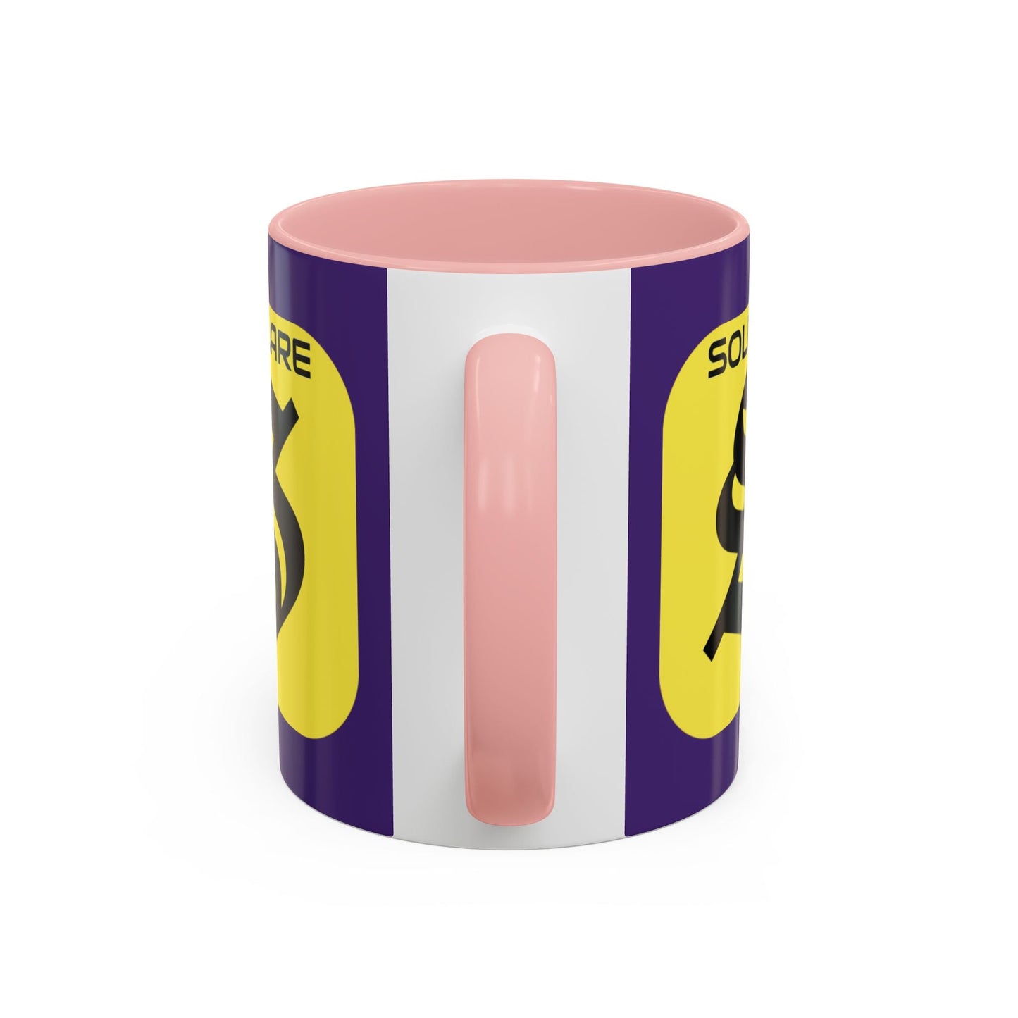 SolflareLogo Purple Accent Mug by cypherpunkgear.com – cypherpunkgear.com | Cypherpunk Merch
