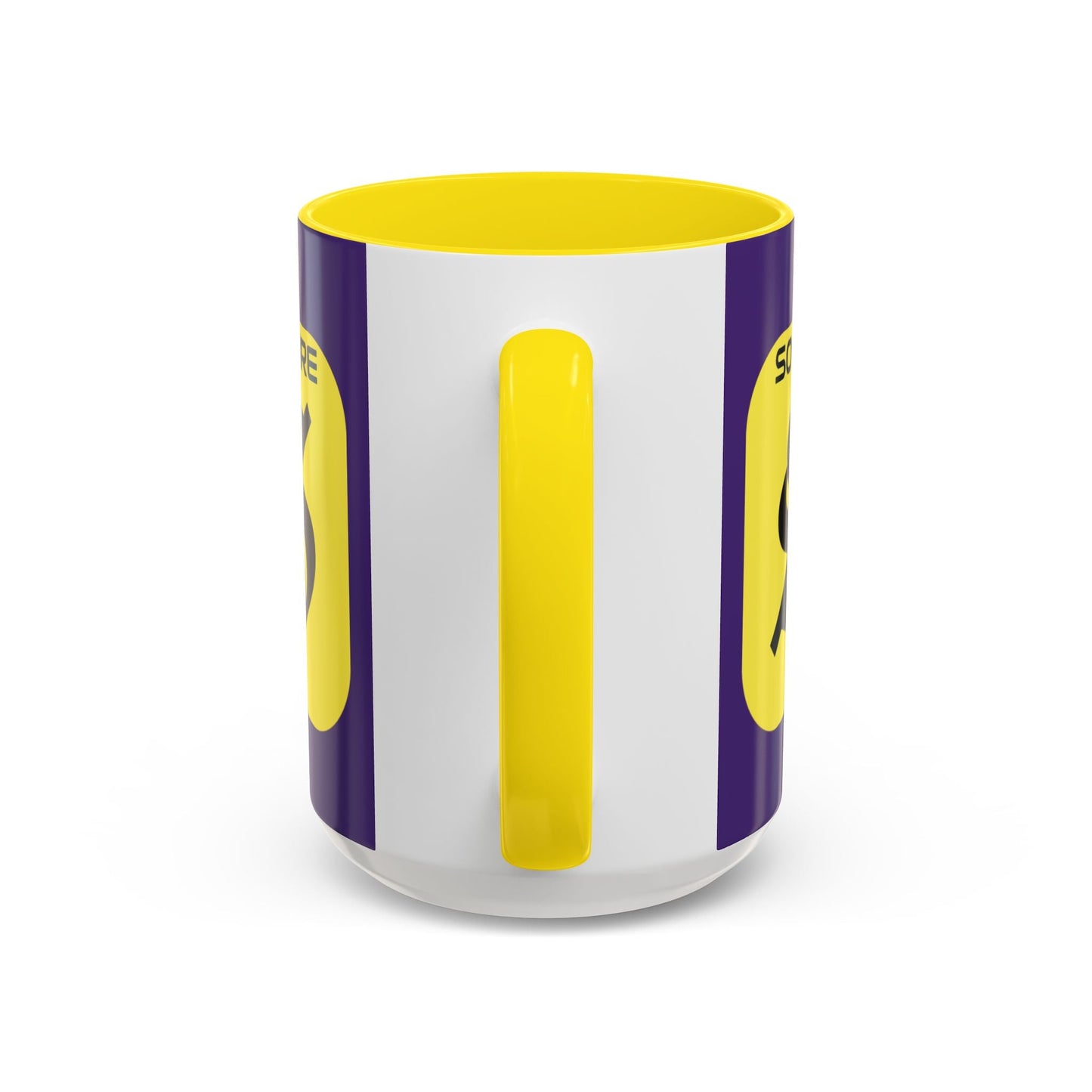 SolflareLogo Purple Accent Mug by cypherpunkgear.com – cypherpunkgear.com | Cypherpunk Merch