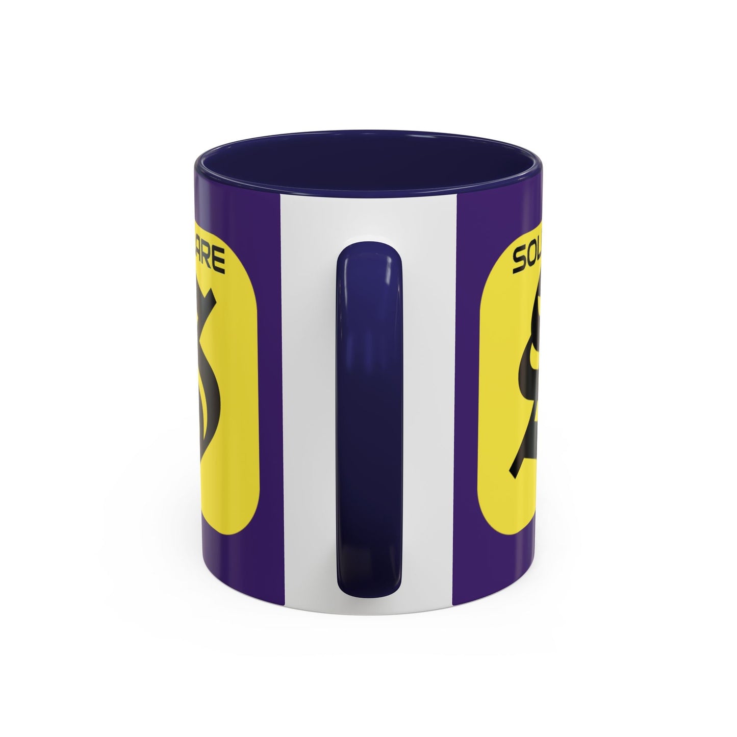 SolflareLogo Purple Accent Mug by cypherpunkgear.com – cypherpunkgear.com | Cypherpunk Merch