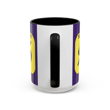 SolflareLogo Purple Accent Mug by cypherpunkgear.com – cypherpunkgear.com | Cypherpunk Merch