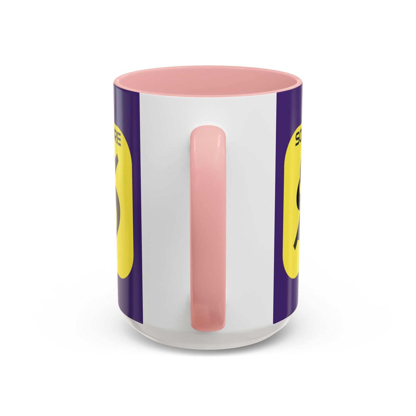 SolflareLogo Purple Accent Mug by cypherpunkgear.com – cypherpunkgear.com | Cypherpunk Merch
