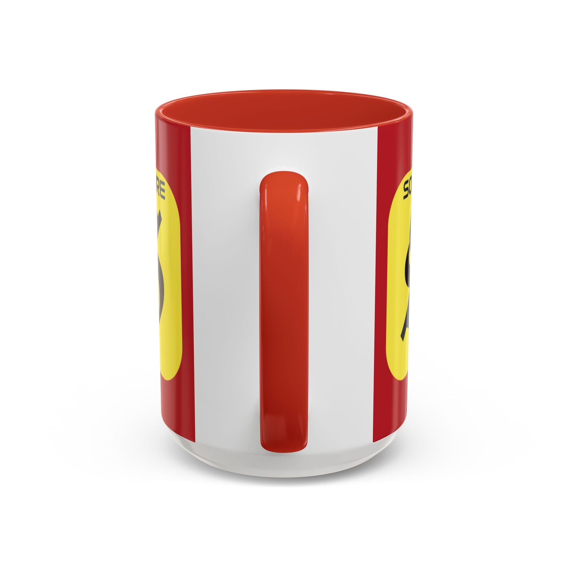 SolflareLogo Red Accent Mug by cypherpunkgear.com – cypherpunkgear.com | Cypherpunk Merch