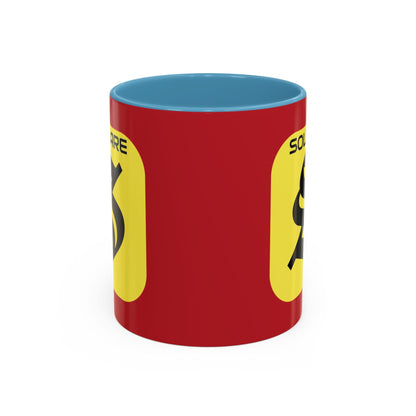 SolflareLogo Red Accent Mug by cypherpunkgear.com – cypherpunkgear.com | Cypherpunk Merch