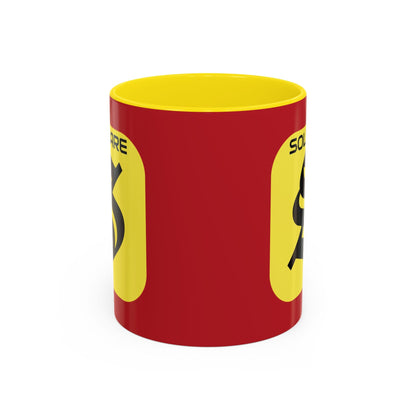SolflareLogo Red Accent Mug by cypherpunkgear.com – cypherpunkgear.com | Cypherpunk Merch