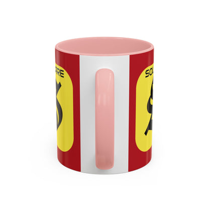 SolflareLogo Red Accent Mug by cypherpunkgear.com – cypherpunkgear.com | Cypherpunk Merch