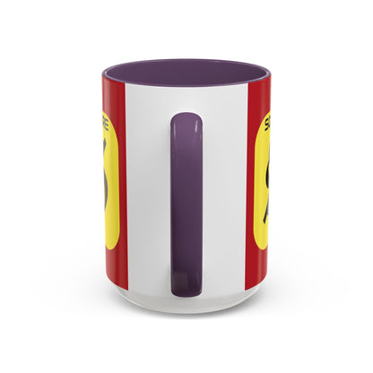 SolflareLogo Red Accent Mug by cypherpunkgear.com – cypherpunkgear.com | Cypherpunk Merch