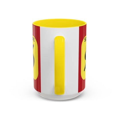 SolflareLogo Red Accent Mug by cypherpunkgear.com – cypherpunkgear.com | Cypherpunk Merch