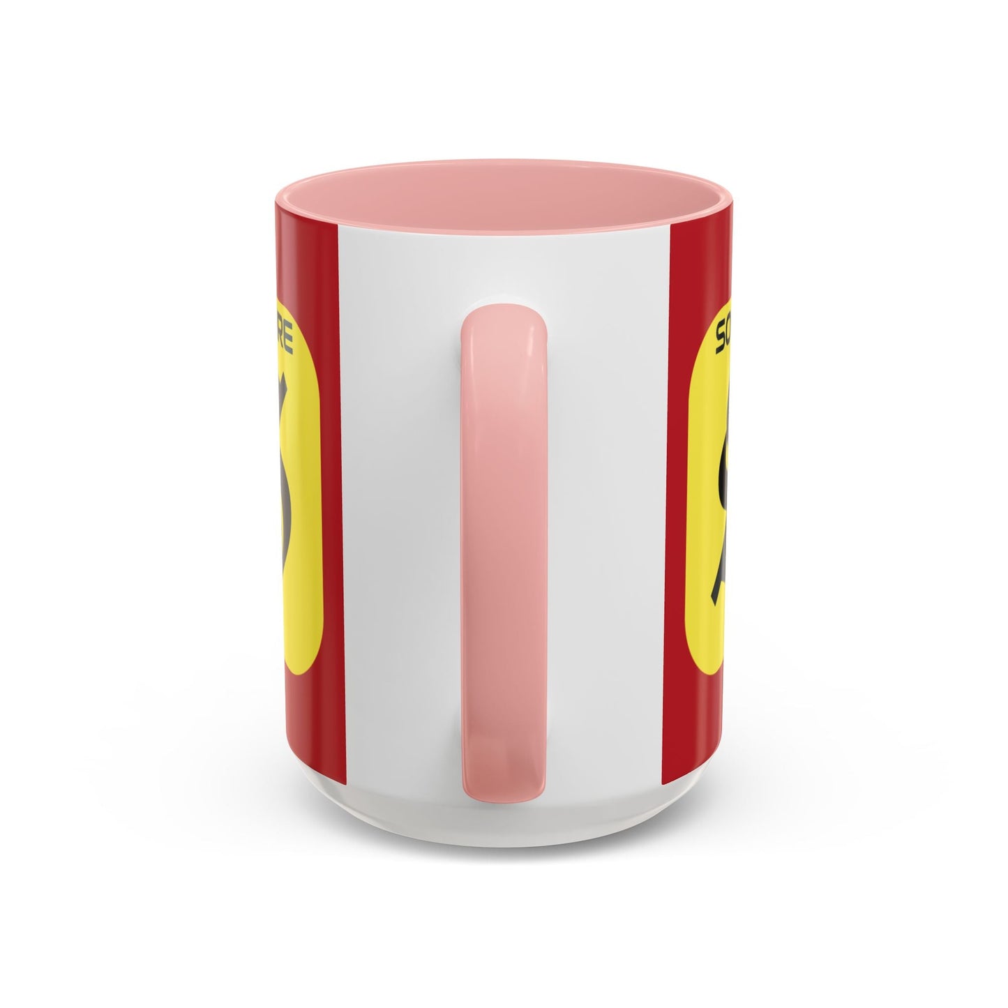 SolflareLogo Red Accent Mug by cypherpunkgear.com – cypherpunkgear.com | Cypherpunk Merch