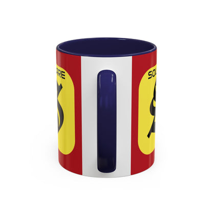 SolflareLogo Red Accent Mug by cypherpunkgear.com – cypherpunkgear.com | Cypherpunk Merch