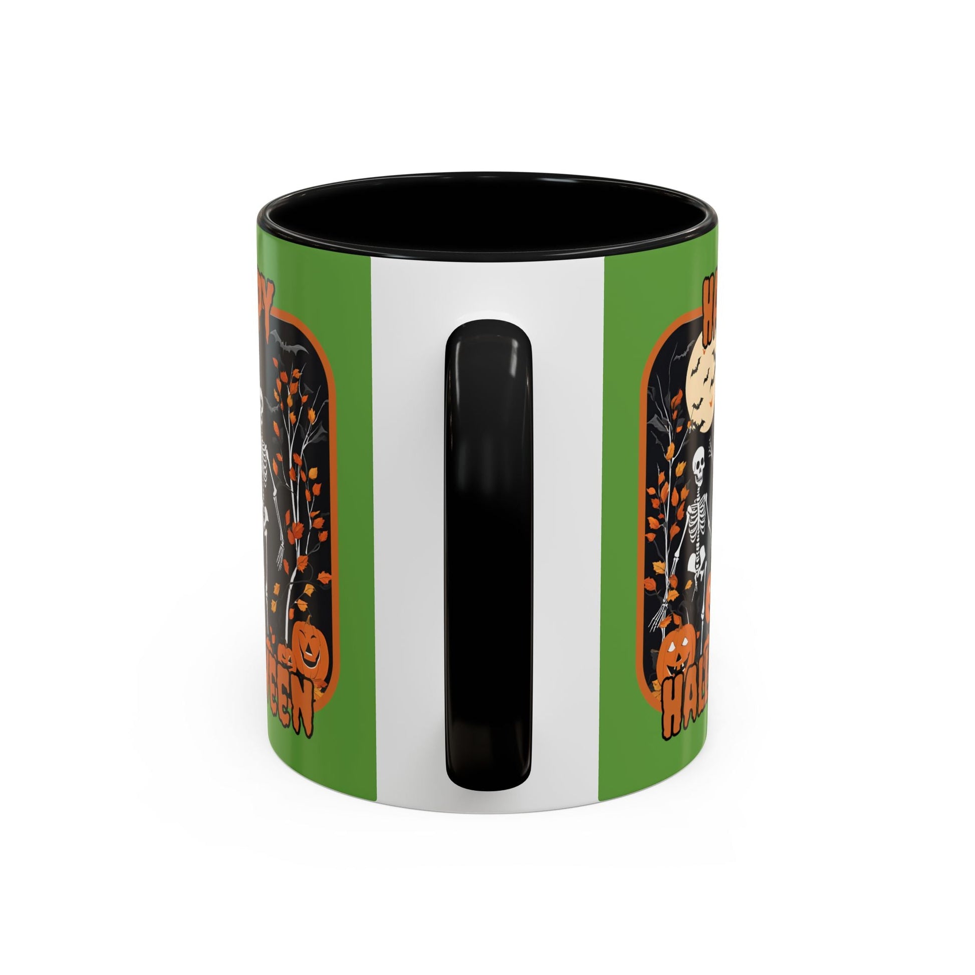 Spooktacular Skeletons of Halloween Accent Mug by cypherpunkgear – cypherpunkgear.com | Cypherpunk Merch