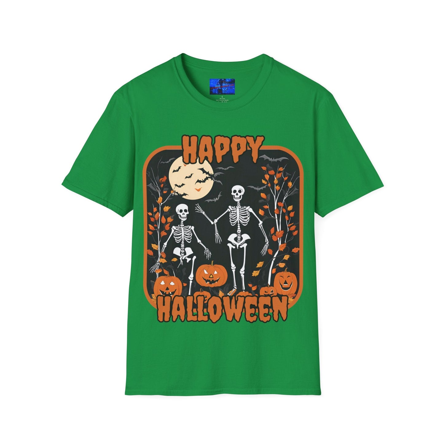 Spooktacular Skeletons of Halloween DKcolors Unisex T-shirt by cypherpunkgear – cypherpunkgear.com | Cypherpunk Merch