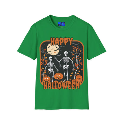 Spooktacular Skeletons of Halloween DKcolors Unisex T-shirt by cypherpunkgear – cypherpunkgear.com | Cypherpunk Merch