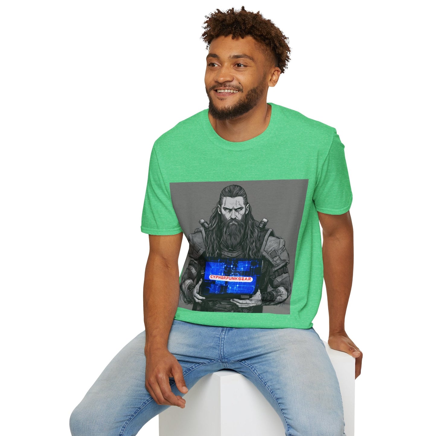 Street Samurai Cyberpunk Unisex T-Shirt by cypherpunkgear – cypherpunkgear.com | Cypherpunk Merch