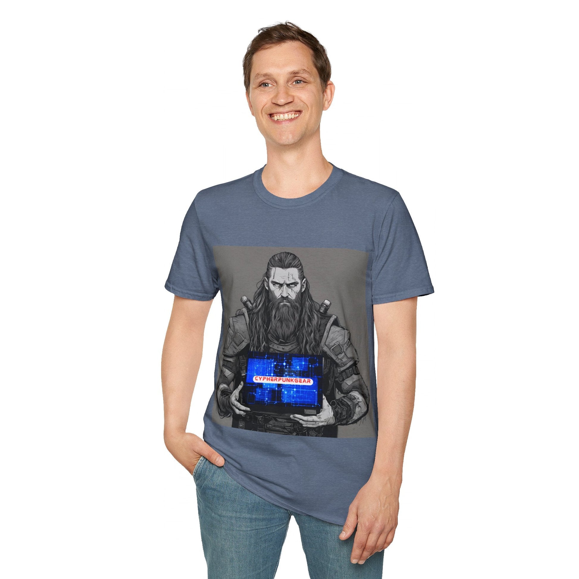 Street Samurai Cyberpunk Unisex T-Shirt by cypherpunkgear – cypherpunkgear.com | Cypherpunk Merch