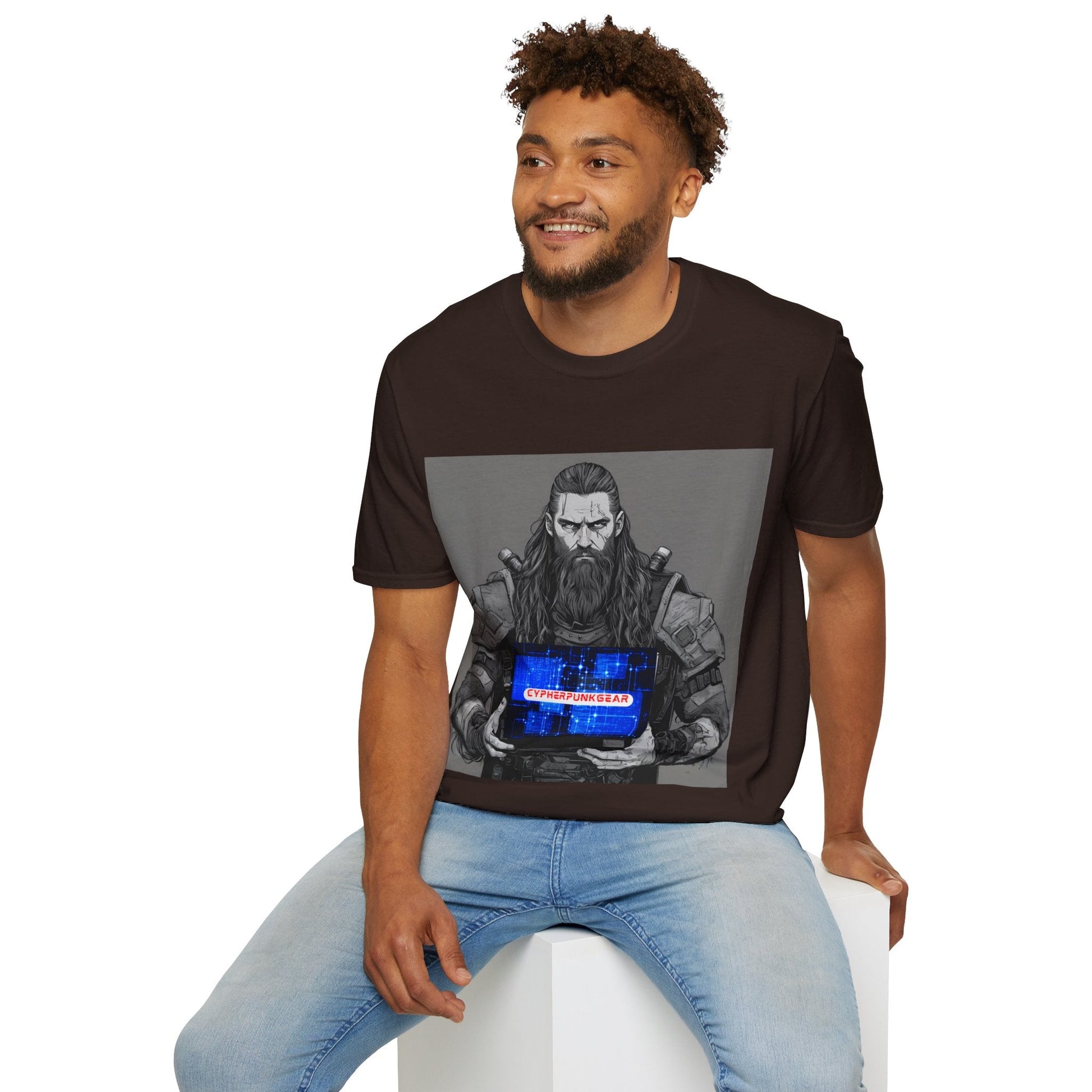 Street Samurai Cyberpunk Unisex T-Shirt by cypherpunkgear – cypherpunkgear.com | Cypherpunk Merch